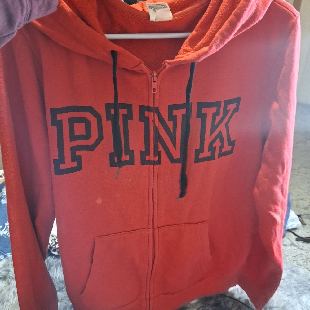 PINK Victoria's Secret Scarlet Hoodie
